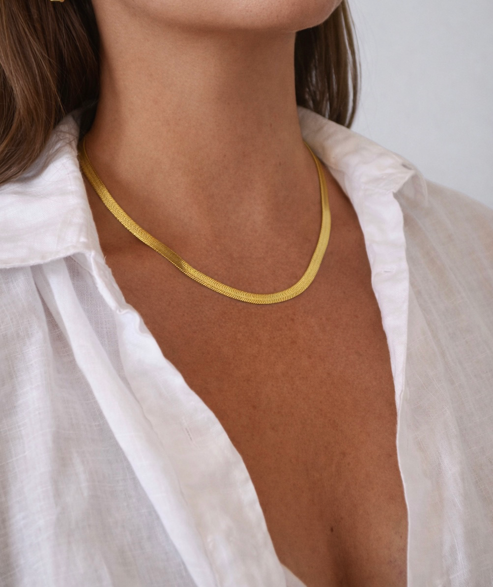 Already Her Herringbone Necklace