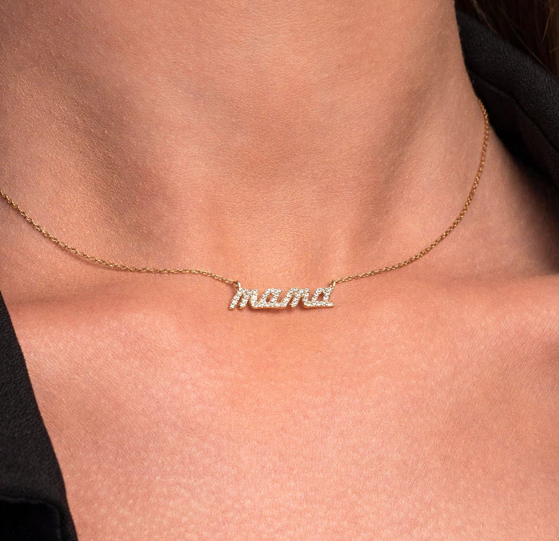 Diamond Mama Necklace