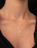 Diamond Letter Necklace